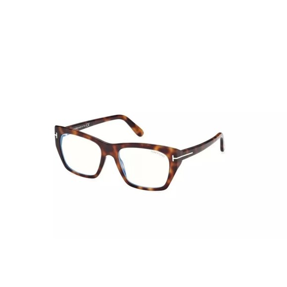 New Authentic Tom Ford FT5846-B-053-53 Rectangular Eyeglasses